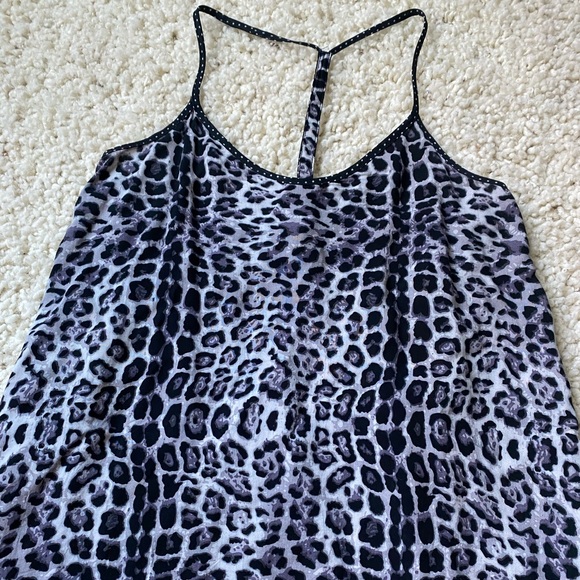 Hem & Thread Cheetah Print Tank Top - Picture 2 of 4